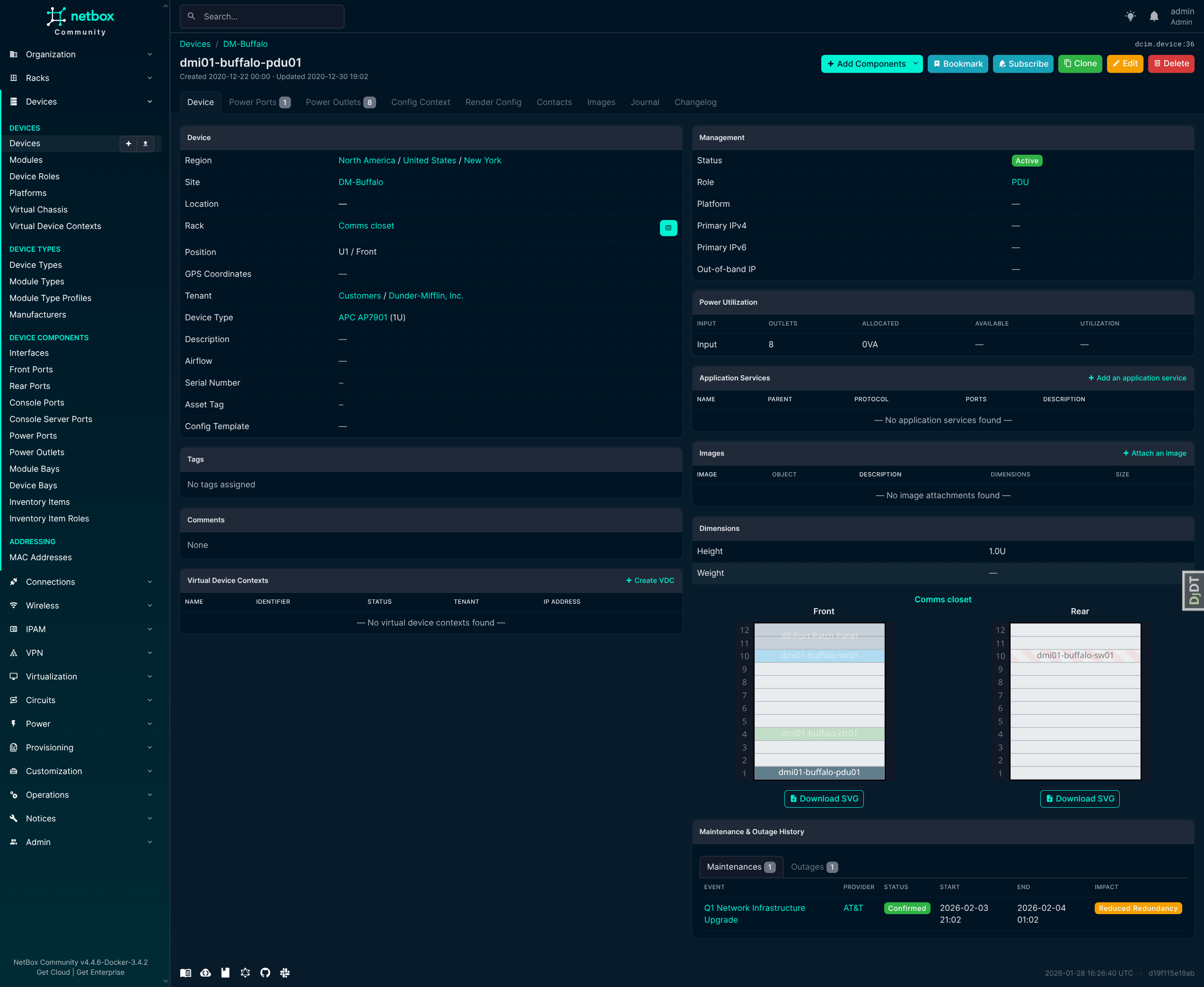 Object Event History